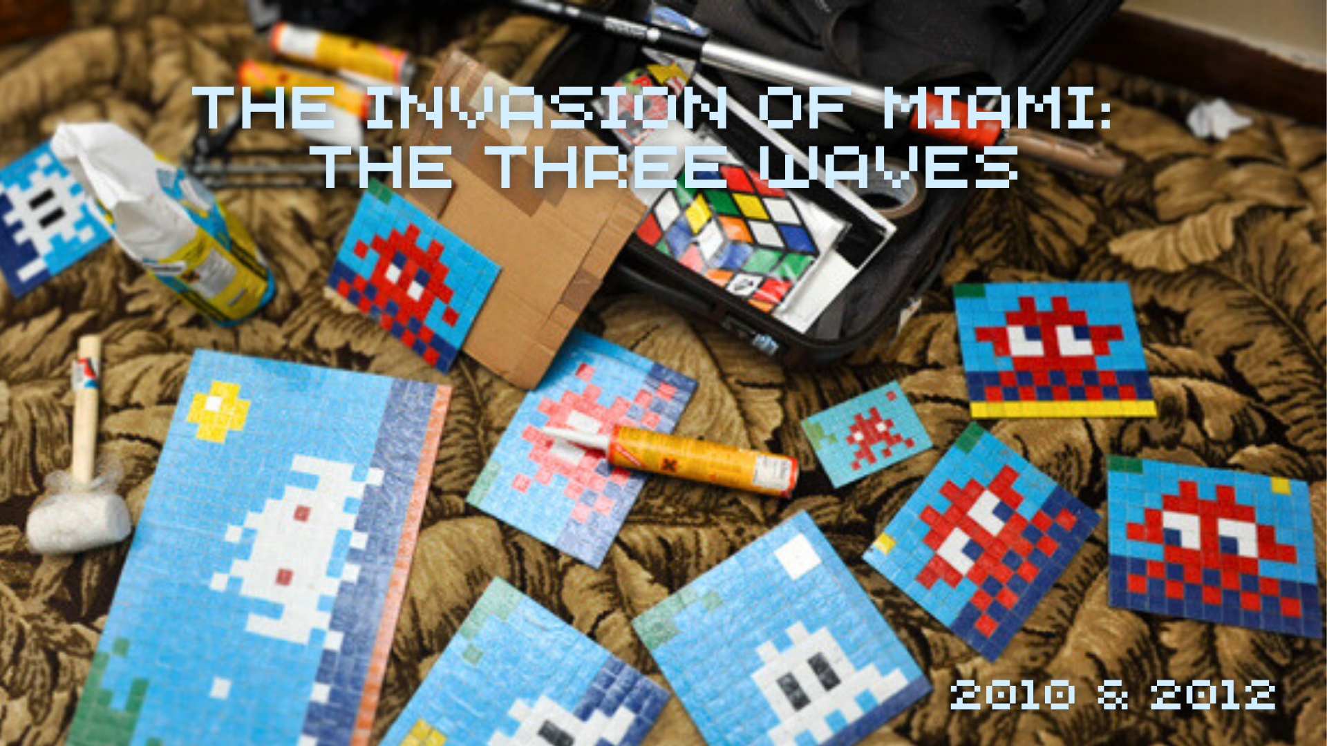 コレクション Invader \"BALLOON ART 4- SPACE MIAMI\", コレクション Invader 